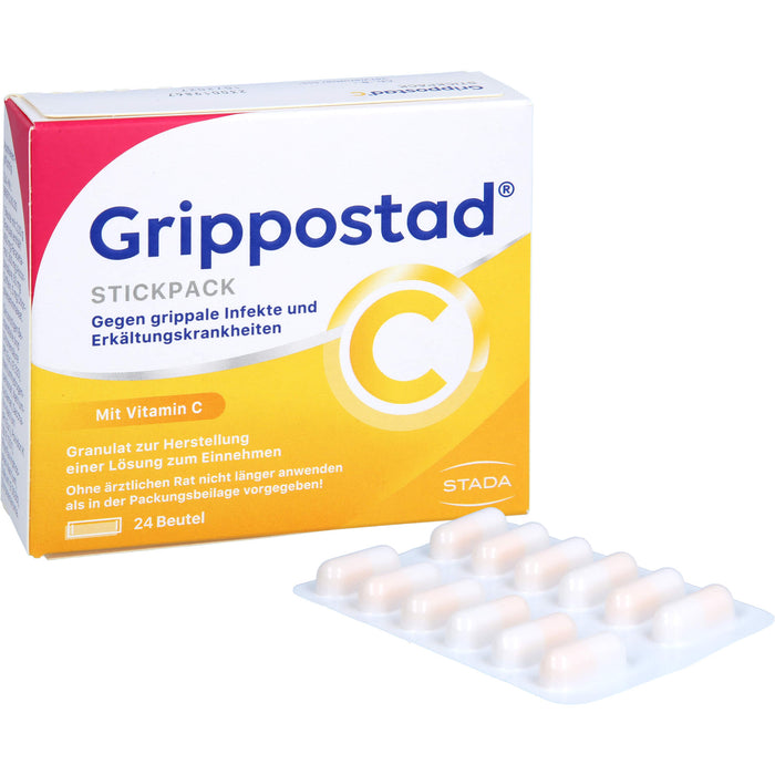 Grippostad C Hartkapseln Original STADA, 24 pcs. Capsules