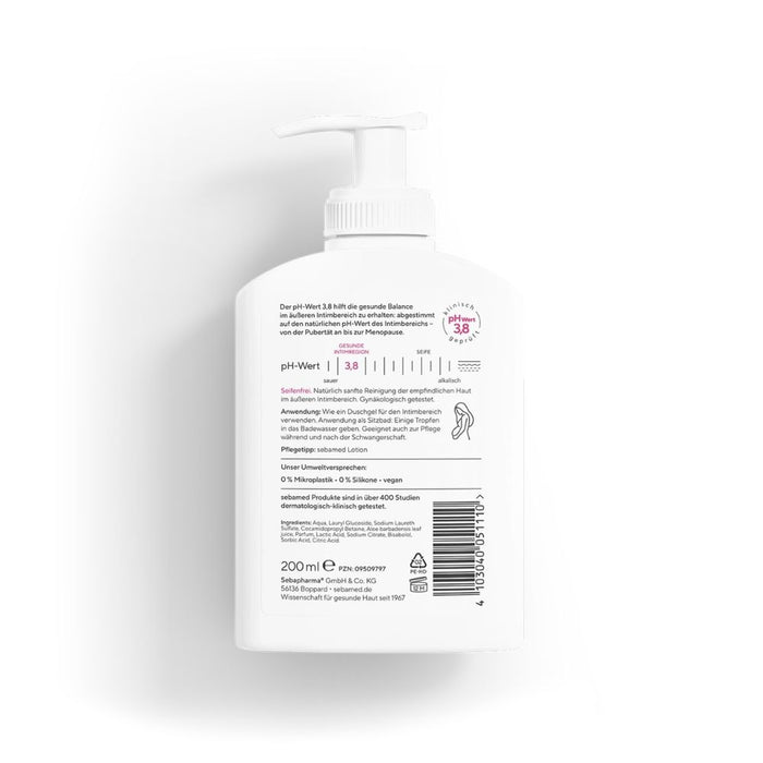 Sebamed Intim Waschgel pH 3,8, 200 ml Gel
