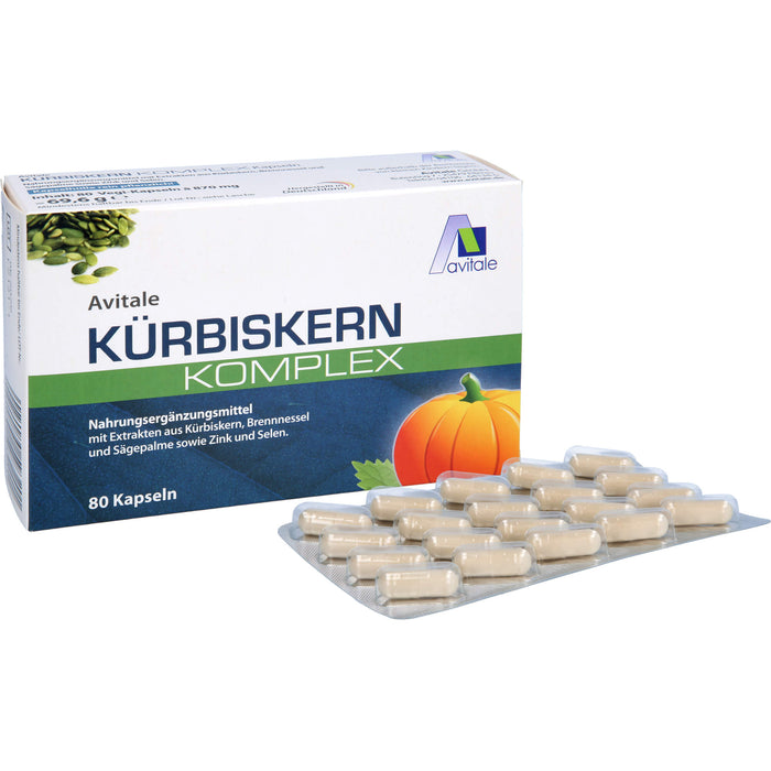 Kürbiskern Komplex Kapseln, 80 St KAP