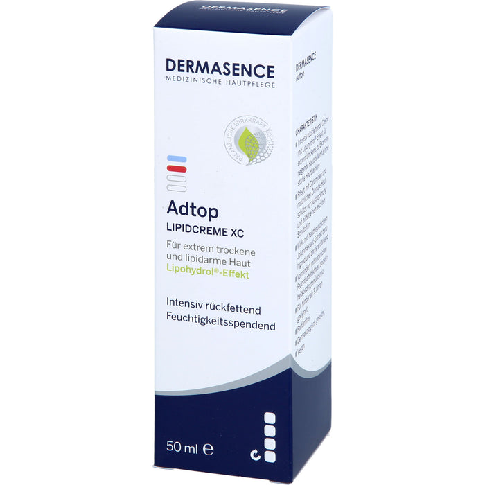 DERMASENCE Adtop XC Lipidcreme für sehr trockene und lipidarme Haut, 50 ml Creme