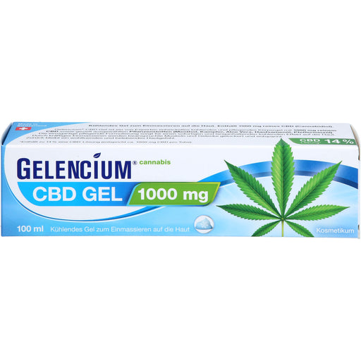 GELENCIUM Cannabis CBD Gel kühlend, 100 ml Gel