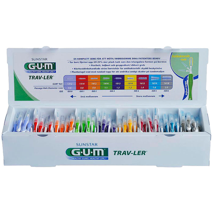 GUM TRAV-LER Sortiment, 9 St ZBU