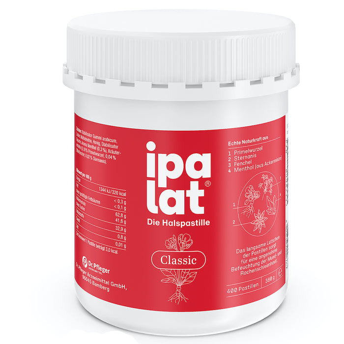 ipalat Die Halspastille Classic, 400 St. Pastillen