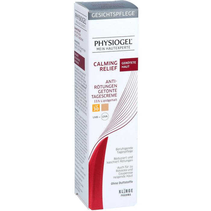 PHYSIOGEL Calming Relief Anti-Rötungen getönte Tagescreme LSF30, 40 ml Creme