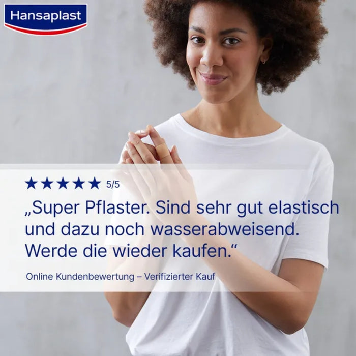 Hansaplast Elastic Pflaster 5 m x 6 cm extra flexibel, 1 pc Pansement