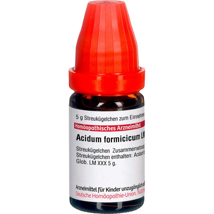 Acidum formicicum LM XXX DHU Globuli, 5 g Globules