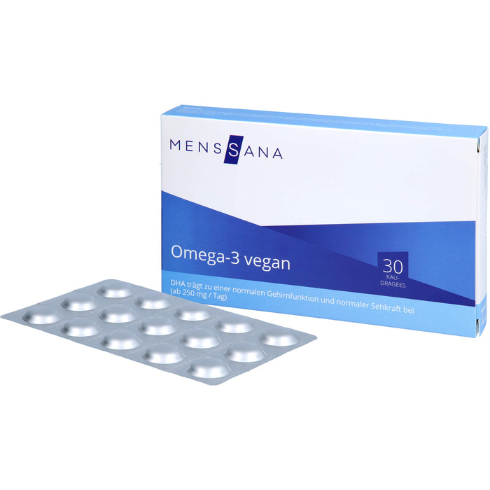 Omega-3 vegan MensSana®, 30 St KDA