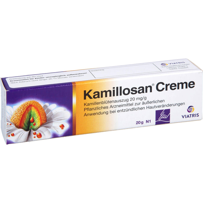 Kamillosan Creme entzündungshemmend, reizlindernd, wundheilungsfördernd, 20 g Crème