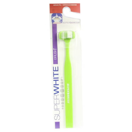 SUPERBRUSH 3-Kopf-Zahnbürste ERWACHSENE, 1 St. Zahnbürste