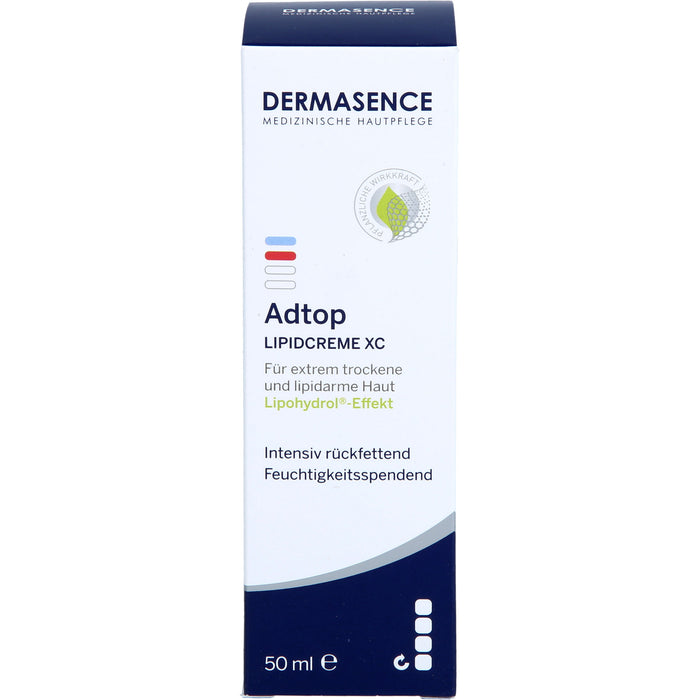 DERMASENCE Adtop XC Lipidcreme für sehr trockene und lipidarme Haut, 50 ml Creme
