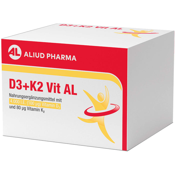 D3+K2 Vit AL 4000 I.E./80 ug Kapseln, 90 pcs. Capsules