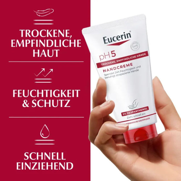 Eucerin pH5 Handcreme, 75 ml Cream