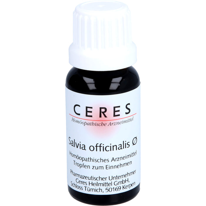Ceres Salvia offic. Urtinktur, 20 ml Solution