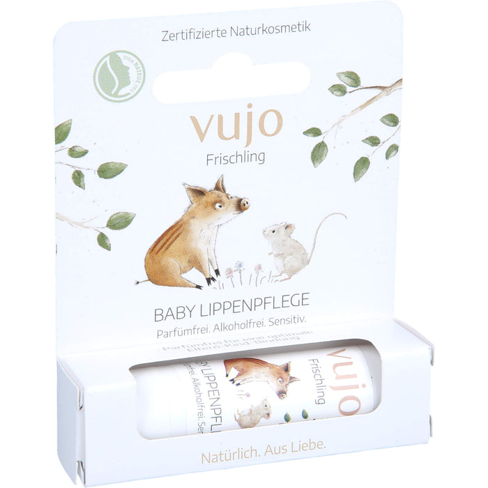 Vujo Frischling Baby Lippenpflege, 4.6 g Stift