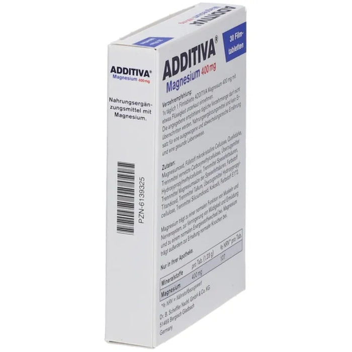 ADDITIVA Magnesium 400 mg Tabletten, 30 pcs. Tablets