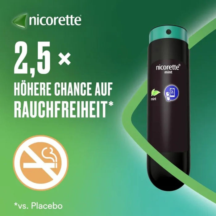 nicorette Mint Spray 1 mg/Sprühstoß, 2 St. Spray