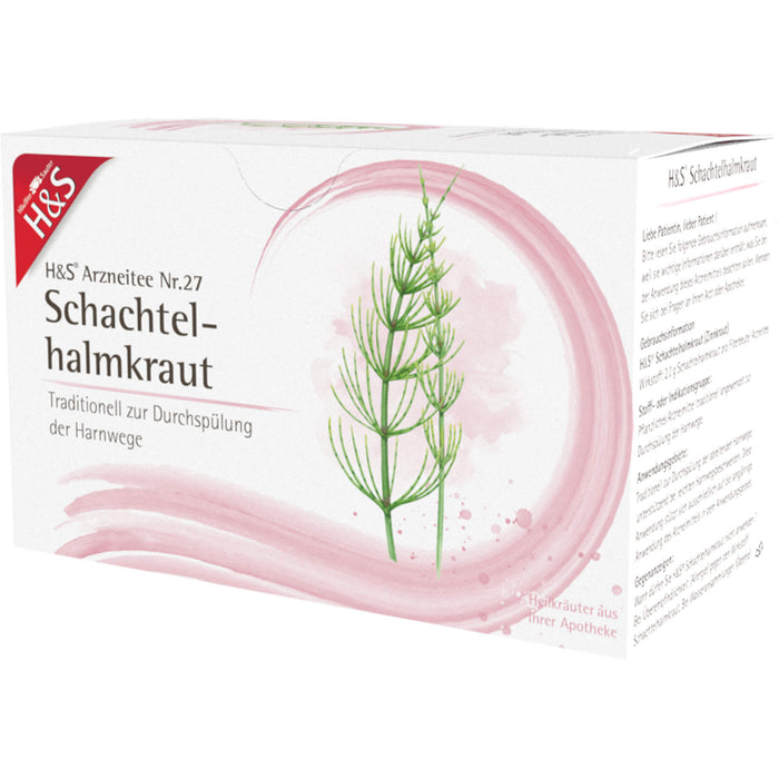 H&S Schachtelhalmkraut Arzneitee Nr. 27 Filterbeutel, 20 pc Sac filtrant