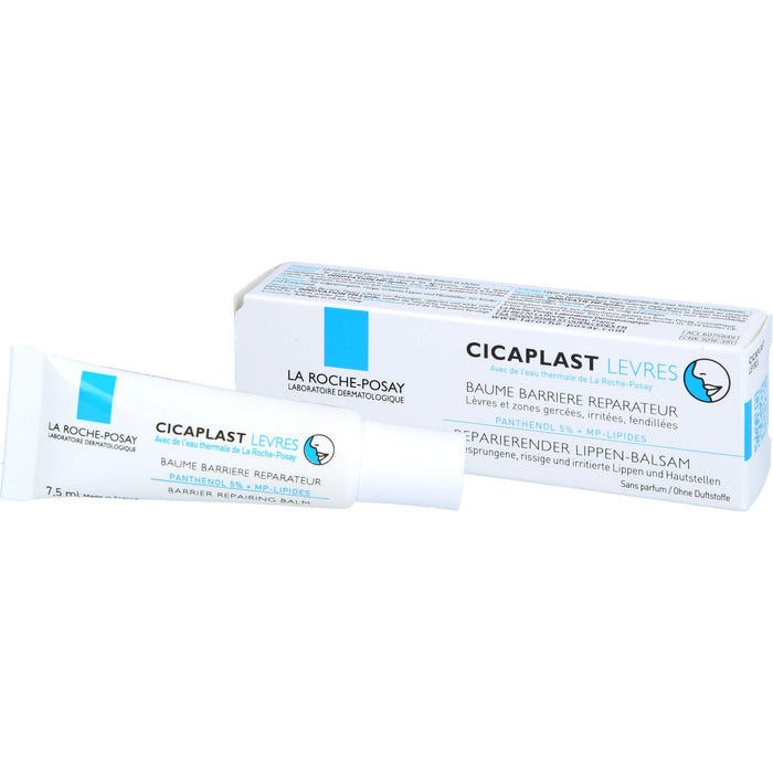 La Roche-Posay Cicaplast reparierender Lippen-Balsam, 7.5 ml Crème