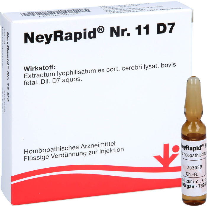 NeyRapid Nr. 11 D7 Ampullen, 5 ml Lösung