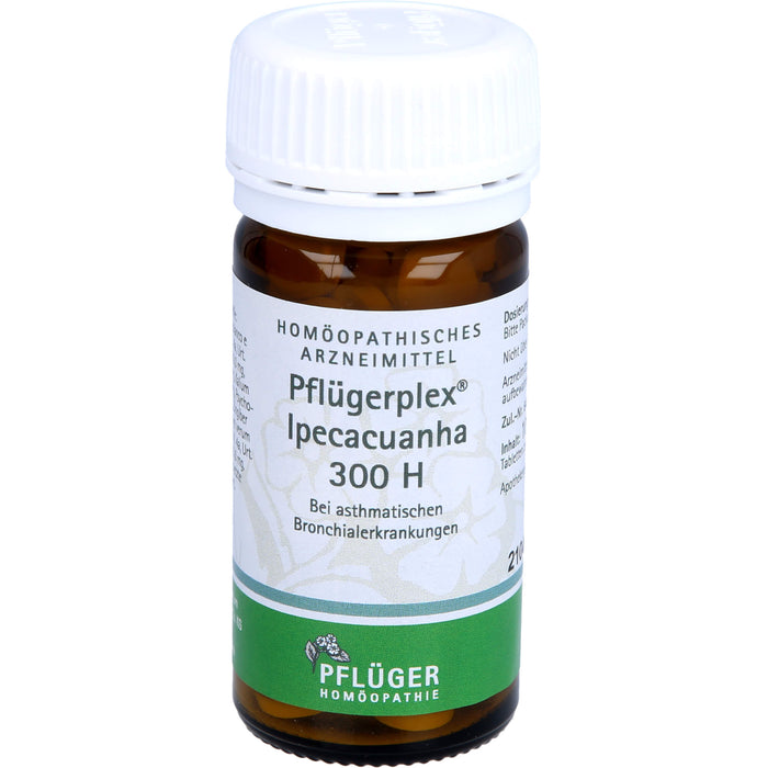 Pflügerplex Ipecacuanha 300 H Tabletten bei asthmatischen Bronchialerkrankungen, 100 pc Tablettes