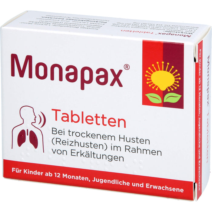 Monapax Tabletten bei trockenem Husten, 100 pc Tablettes