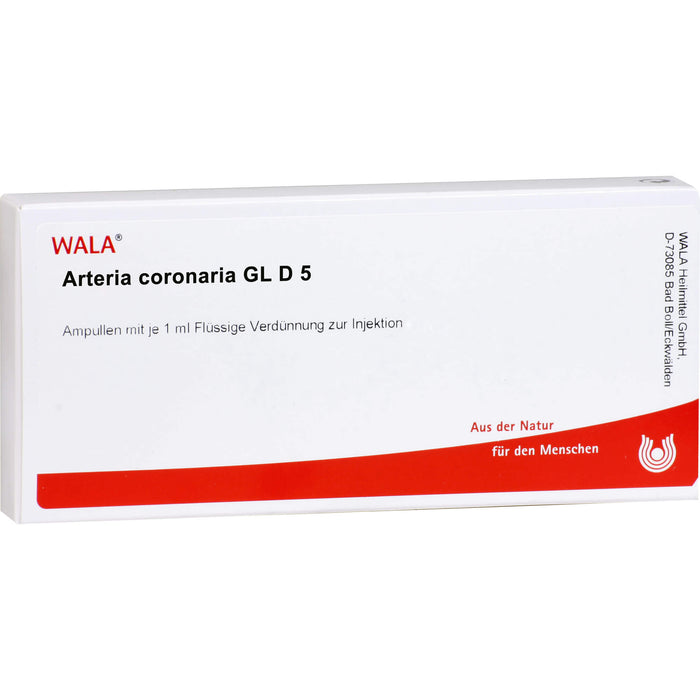 Arteria coronaria Gl D5 Wala Ampullen, 10X1 ml AMP
