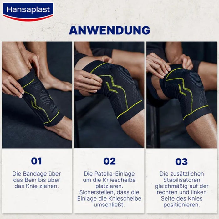 Hansaplast Sport Knie-Bandage Größe M, 1 pcs. Bandage