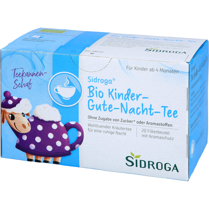Sidroga Bio Kinder Gute-Nacht-Tee, 20 pcs. Filter bag
