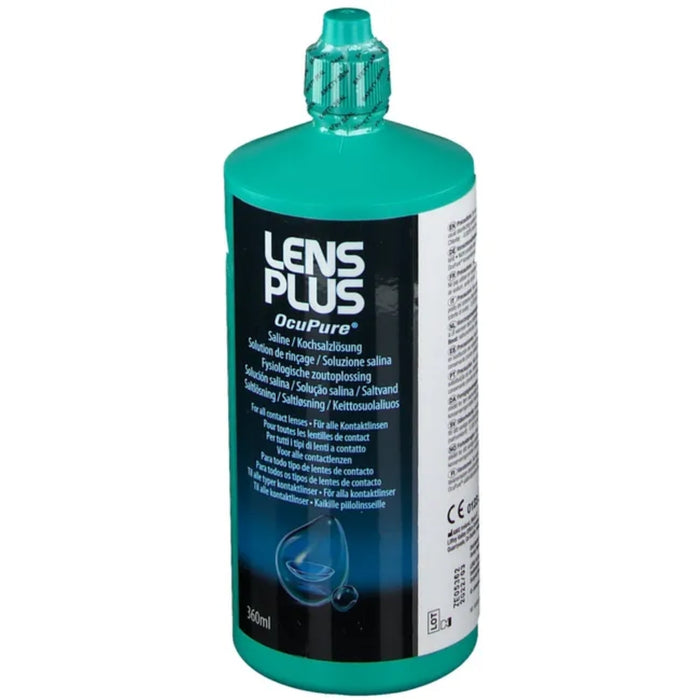 Lens Plus OcuPure Kochsalzlösung, 360 ml Solution