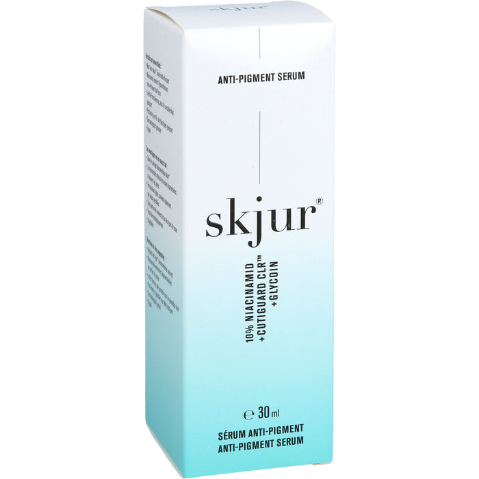 Skjur Anti-Pigment Serum für ein ebenmäßiges Hautbild bei sensibler Haut, 30 ml Gel