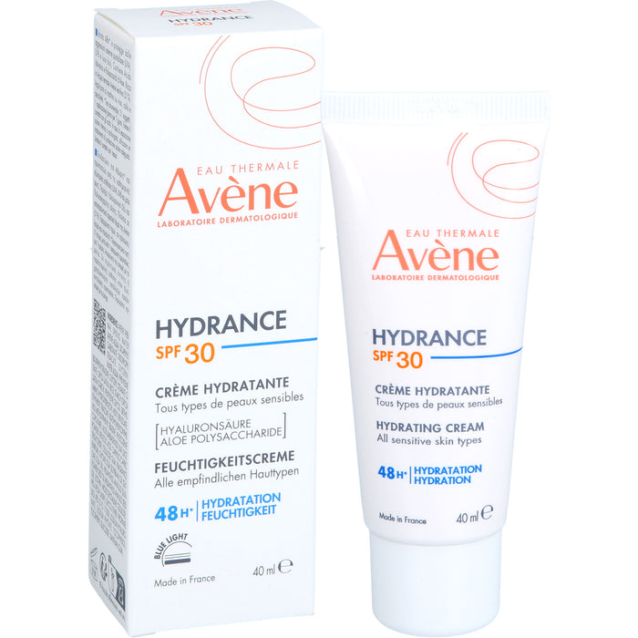 Avène Hydrance Feuchtigkeitscreme SPF 30, 40 ml Creme