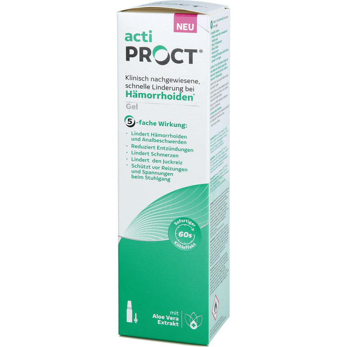 ActiProct Gel kühlend zur Behandlung von Hämorrhoiden, 45 ml Gel