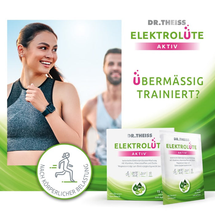 Dr.Theiss Elektrolüte AKTIV, 15 pc Sachets