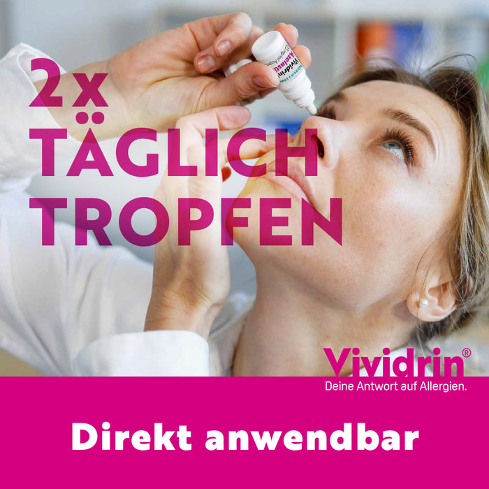 Vividrin Azelastin Augentropfen, 6 ml Solution