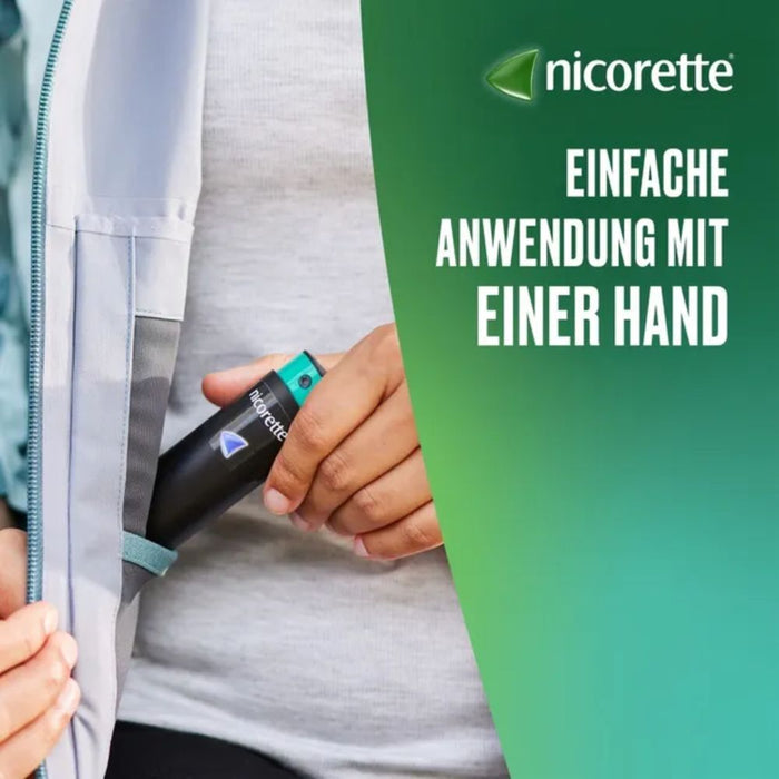 nicorette Mint Spray 1 mg/Sprühstoß, 2 St. Spray