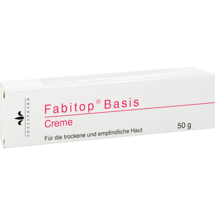 Fabitop Basis Creme für die trockene und empfindliche Haut, 50 g Creme