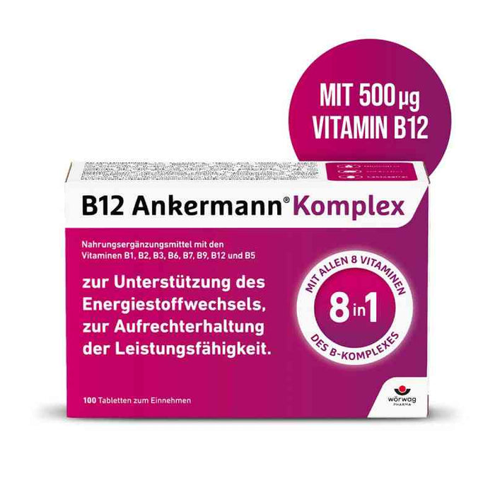 B12 Ankermann Komplex, 60 pc Tablettes
