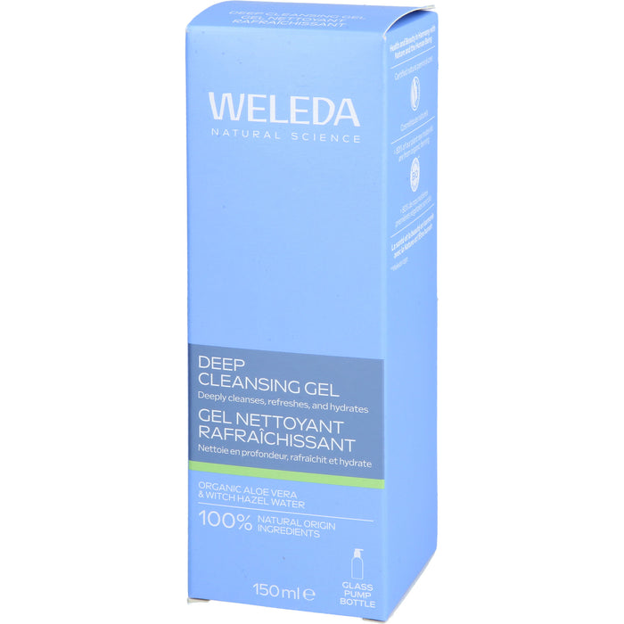 WELEDA Deep Cleansing Gel für normale bis Mischhaut, 150 ml Gel