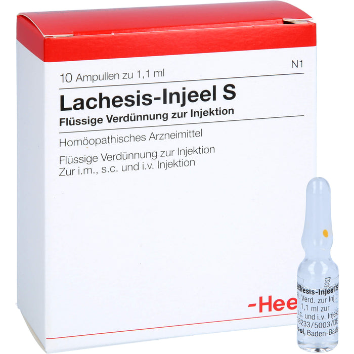 Lachesis-Injeel S Inj.-Lsg., 10 pc Ampoules