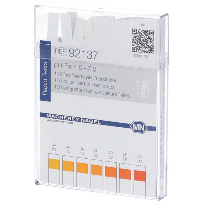 MACHEREY-NAGEL pH-Fix Indikatorstäbchen pH 4,0-7,0, 100 St. Teststreifen