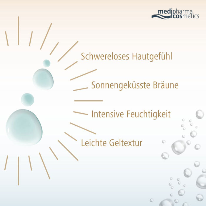 medipharma cosmetics Hyaluron Sanfte Bräune Aqua Gelcreme, 150 ml Creme
