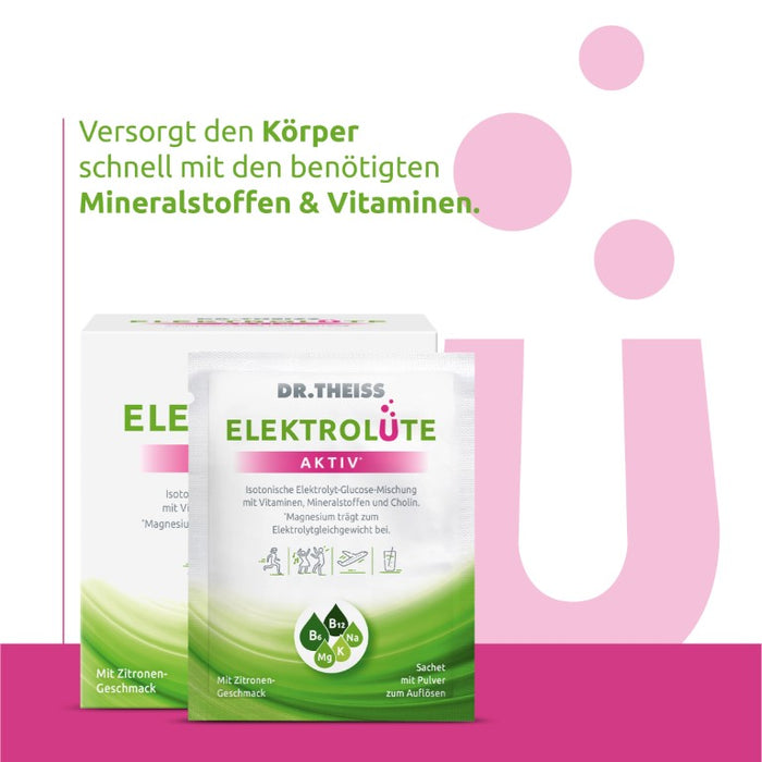 Dr.Theiss Elektrolüte AKTIV, 15 pc Sachets