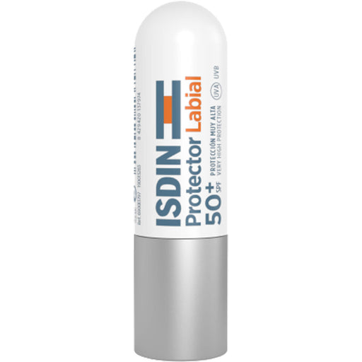 ISDIN Protector Labial Sonnenschutz Lippenpflege mit LSF 50, 4 g Balsam
