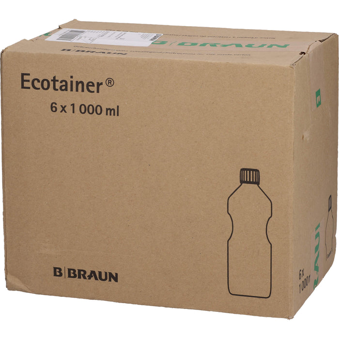 B. Braun Spüllösung Kunstoff Flasche 1000 ml, 6000 ml Lösung