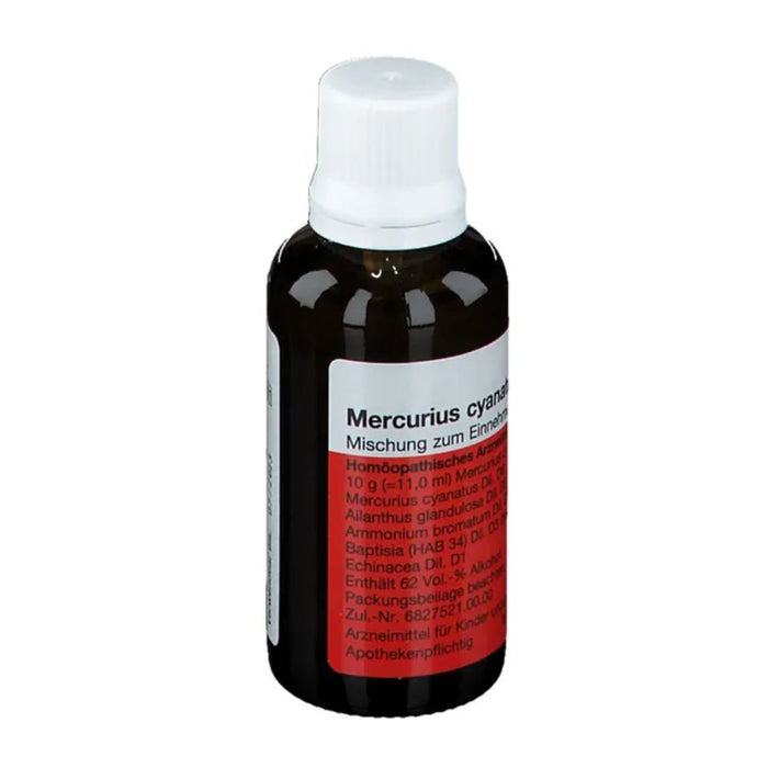 Mercurius cyanatus N Oligoplex , Mischung, 50 ml Solution