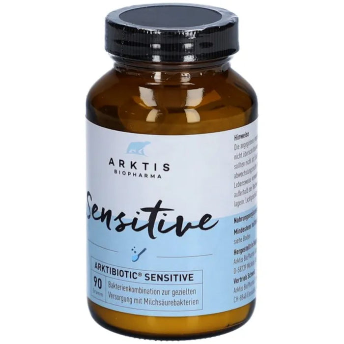 ARKTIS Arktibiotic Sensitive Pulver zur Versorgung mit Milchsäurebakterien, 90 g Poudre