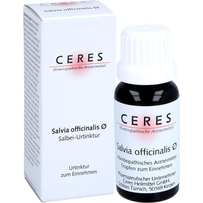 Ceres Salvia offic. Urtinktur, 20 ml Solution