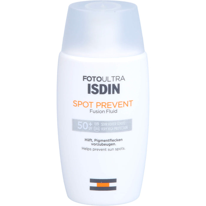 ISDIN FotoUltra Spot Prevent LSF 50+ Sonnencreme zur Vorbeugung von Pigmentflecken, 50 ml 