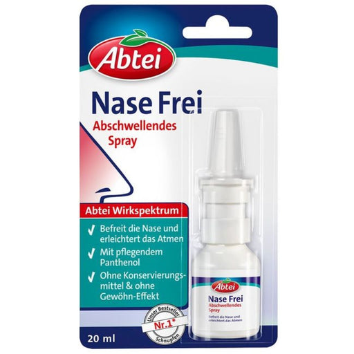 Abtei Nase Frei abschwellendes Spray, 20 ml Lösung