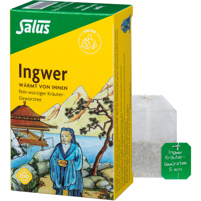 Ingwer Kräuter-Gewürztee Salus, 15 St FBE